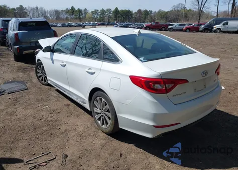 2017 Hyundai Sonata Sport из США, поврежденный, VIN 5NPE34AF1HH544240